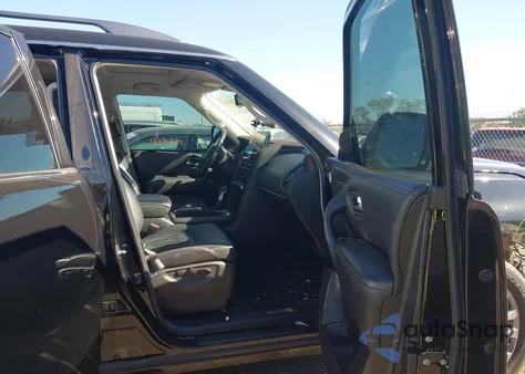 2021 Nissan Armada Platinum 2Wd z USA, uszkodzony, nr VIN JN8AY2DA0M9370382